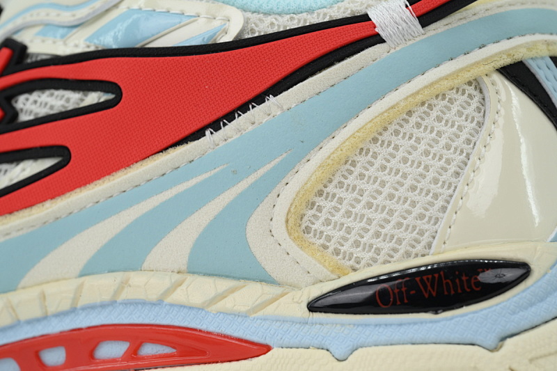 【CP3MI】粉蓝 OFFWHITE跑鞋系列 OMIA295S 26FAB005 7626  FF-WHITE Out Of Powder Blue