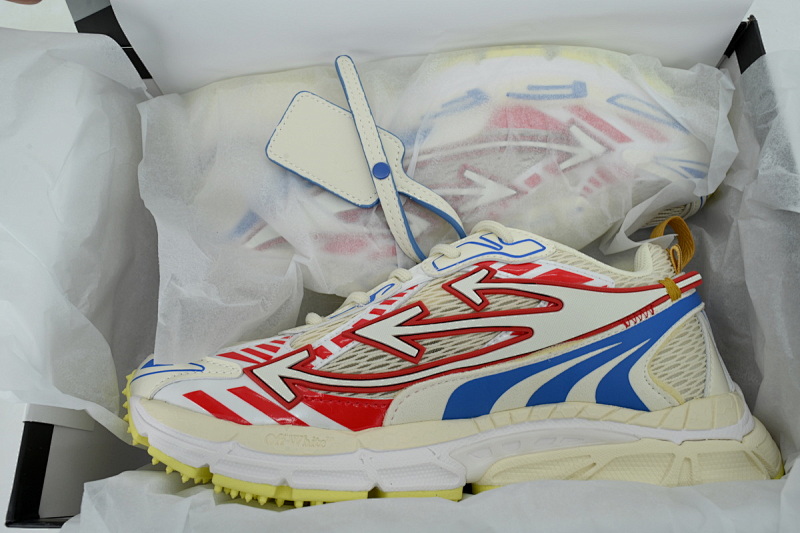 【CP3MI】米白色 OFFWHITE跑鞋系列 OMIA289F 25LEA001 0057  FF-WHITE Out Of Beige