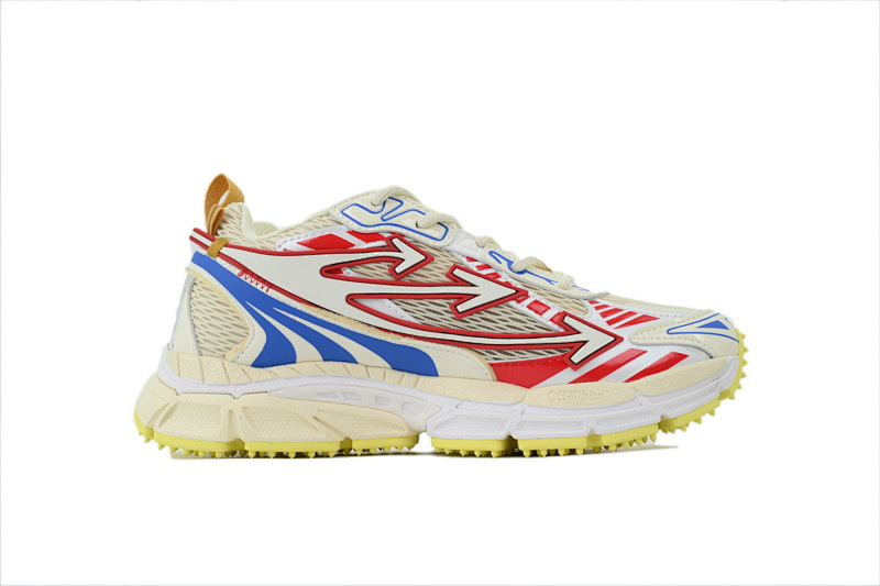 【CP3MI】米白色 OFFWHITE跑鞋系列 OMIA289F 25LEA001 0057  FF-WHITE Out Of Beige