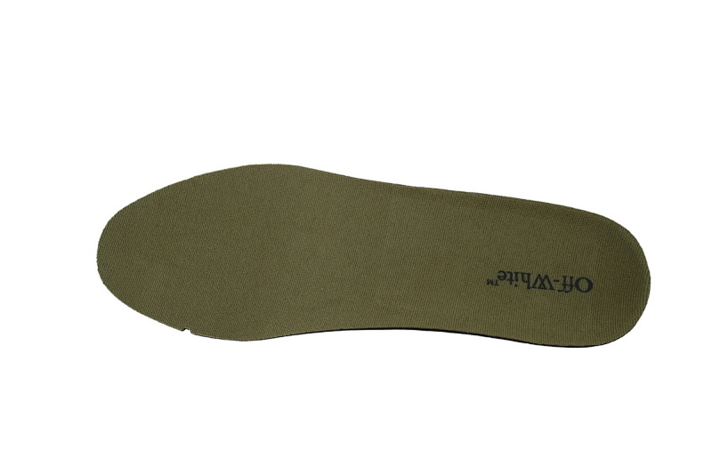【CP3MI】军绿黑 OFFWHITE跑鞋系列 OMIA295S 26FAB002 1016 FF-WHITE Out Of Military Green Black