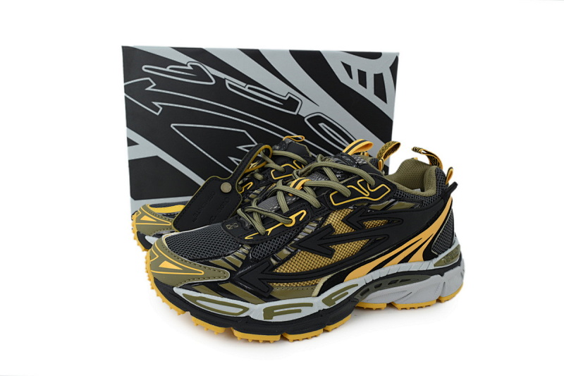 【CP3MI】军绿黑 OFFWHITE跑鞋系列 OMIA295S 26FAB002 1016 FF-WHITE Out Of Military Green Black