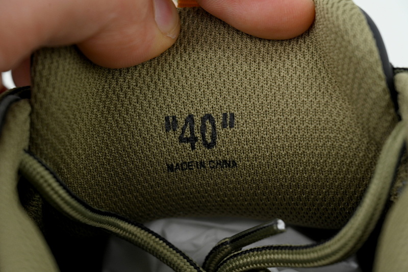【CP3MI】军绿黑 OFFWHITE跑鞋系列 OMIA295S 26FAB002 1016 FF-WHITE Out Of Military Green Black