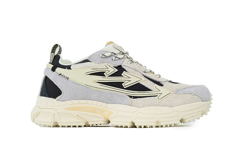 【CP3MI】浅米色  OFFWHITE跑鞋系列 OWIA289 F25LEA001 0310 FF-WHITE Out Of Light Beige