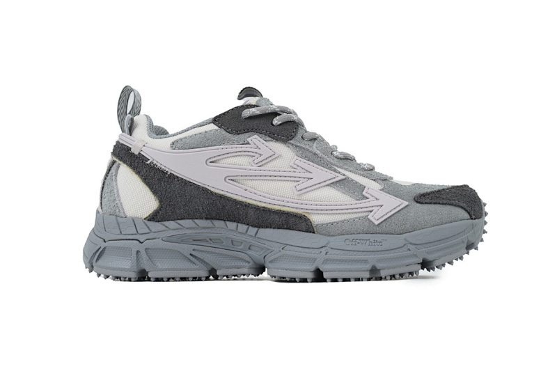 【CP3MI】灰色 OFFWHITE跑鞋系列 OWIA289F 25LEA001 0805 FF-WHITE Out Of Grey