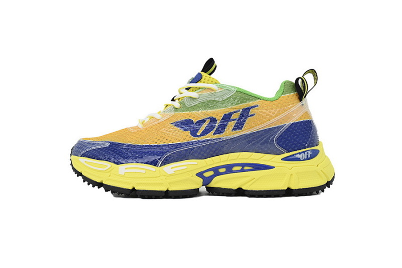 【CP3MI】彩色印花 OFFWHITE跑鞋系列 OMIA295F AB001 0033  FF-WHITE Out Of  Colorful Print