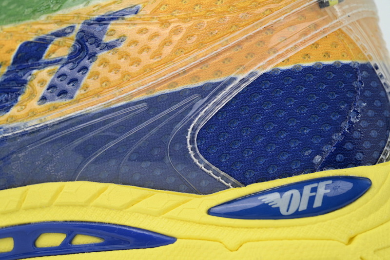 【CP3MI】彩色印花 OFFWHITE跑鞋系列 OMIA295F AB001 0033  FF-WHITE Out Of  Colorful Print