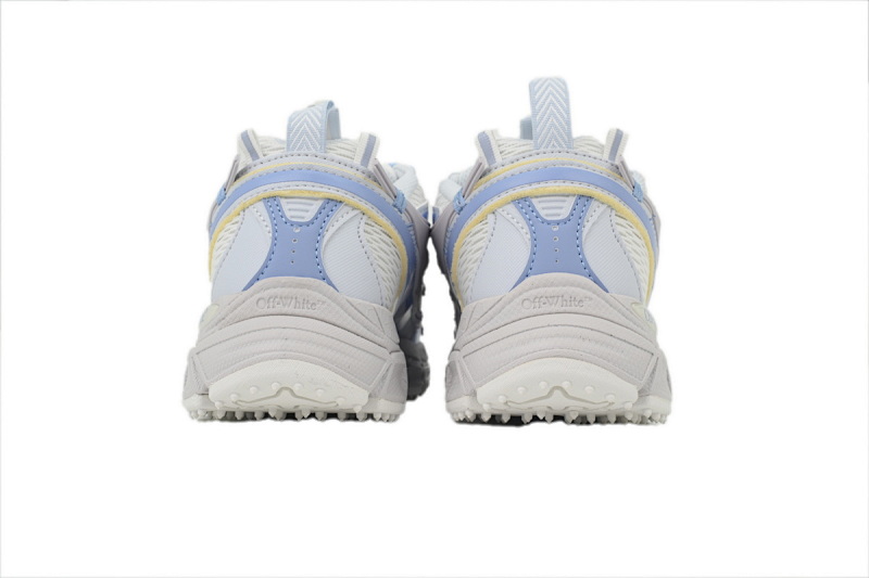 【CP3MI】浅蓝灰 OFFWHITE跑鞋系列 OMIA295F24 FAB00  10039 FF-WHITE Out Of Light Blue Grey