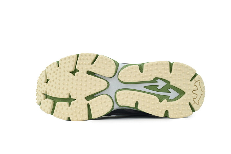 【CP3MI】军绿灰 OFFWHITE跑鞋系列  OMIA295F24 FAB001 0038 FF-WHITE Out Of Military Green Grey