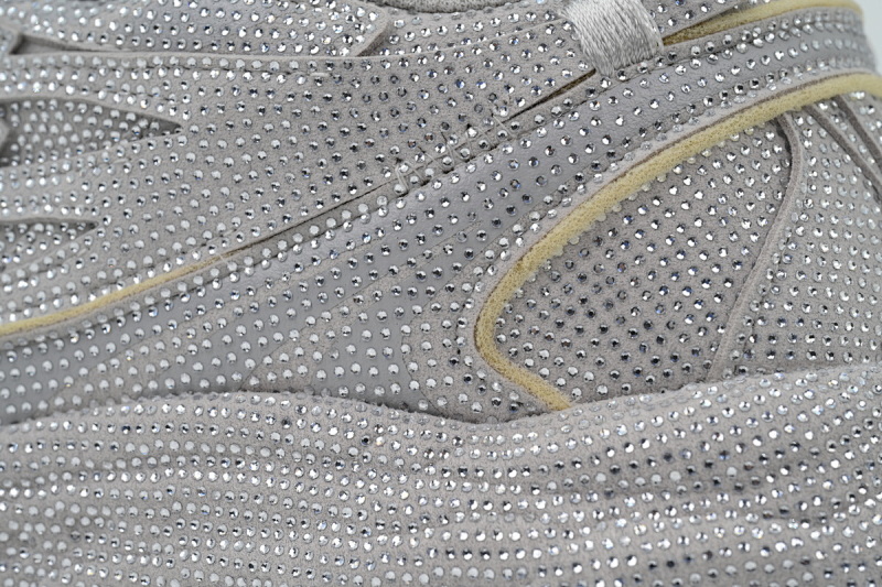 【EP5MI】银色满钻 OFFWHITE跑鞋系列 OWIA289W24 FAB00 18300 FF-WHITE Out Of Silver Full Diamond