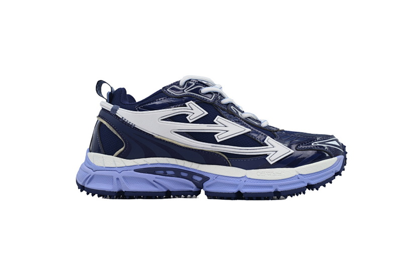 【CP3MI】海军蓝 OFFWHITE跑鞋系列 OIIA295C99 FAB00 24642 FF-WHITE Out Of Navy Blue