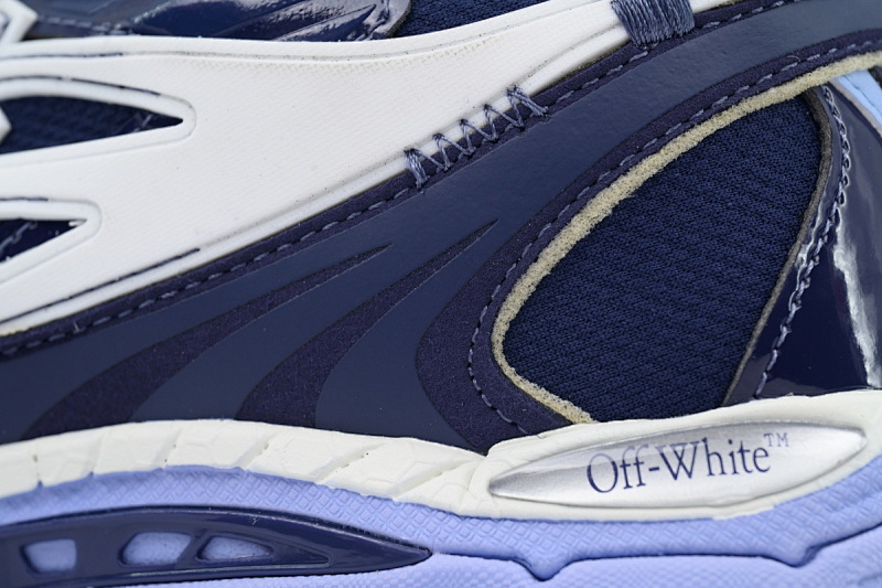 【CP3MI】海军蓝 OFFWHITE跑鞋系列 OIIA295C99 FAB00 24642 FF-WHITE Out Of Navy Blue