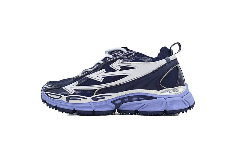 【CP3MI】海军蓝 OFFWHITE跑鞋系列 OIIA295C99 FAB00 24642 FF-WHITE Out Of Navy Blue