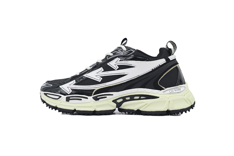 【CP3MI】草绿黑 OFFWHITE跑鞋系列 OMIA295C99 FAB002 1014  FF-WHITE Out Of Grass Green Black
