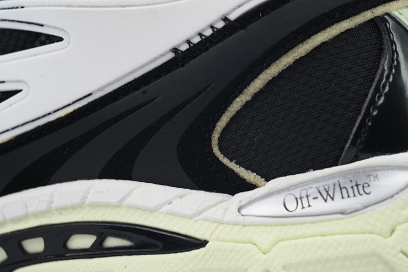 【CP3MI】草绿黑 OFFWHITE跑鞋系列 OMIA295C99 FAB002 1014  FF-WHITE Out Of Grass Green Black