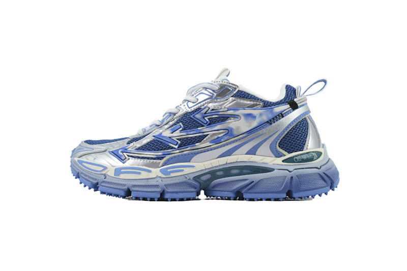 【CP3MI】渐变蓝 OFFWHITE跑鞋系列  OMIA295S25 FAB00 47245   FF-WHITE Out Of Gradient Blue