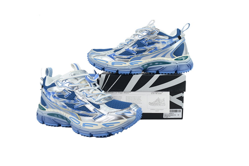 【CP3MI】渐变蓝 OFFWHITE跑鞋系列  OMIA295S25 FAB00 47245   FF-WHITE Out Of Gradient Blue