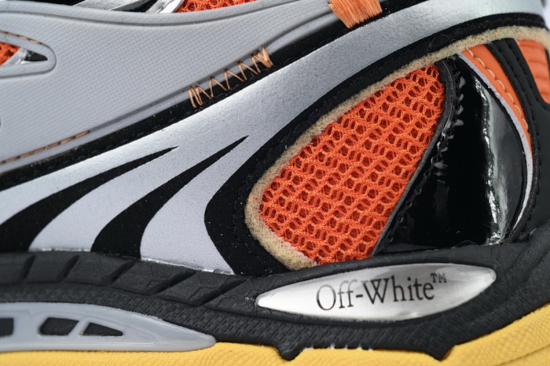 【CP3MI】橙色 OFFWHITE跑鞋系列 OMIA295S25 FAB00 17225 FF-WHITE Out Of Orange