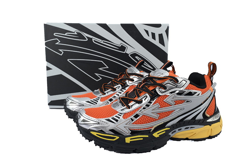 【CP3MI】橙色 OFFWHITE跑鞋系列 OMIA295S25 FAB00 17225 FF-WHITE Out Of Orange
