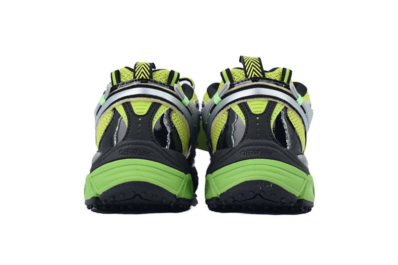 【CP3MI】黄绿色 OFFWHITE跑鞋系列 OMIA295S25 FAB00 17270 FF-WHITE Out Of Yellow-Green