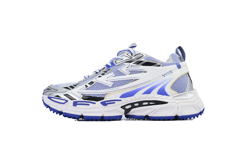 【CP3MI】白宝蓝 OFFWHITE跑鞋系列 OMIA295S25 FAB00 47247 FF-WHITE Out Of White Blue