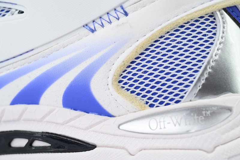 【CP3MI】白宝蓝 OFFWHITE跑鞋系列 OMIA295S25 FAB00 47247 FF-WHITE Out Of White Blue