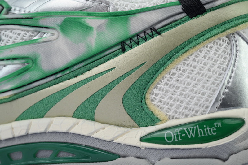 【CP3MI】绿松石 OFFWHITE跑鞋系列 OMIA295S25 FAB00 47243 FF-WHITE Out Of Turquoise Stone