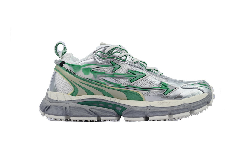 【CP3MI】绿松石 OFFWHITE跑鞋系列 OMIA295S25 FAB00 47243 FF-WHITE Out Of Turquoise Stone