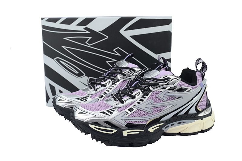 【CP3MI】粉紫色 OFFWHITE跑鞋系列 OWIA289S25 FAB00 1723F FF-WHITE Out Of Pink Purple