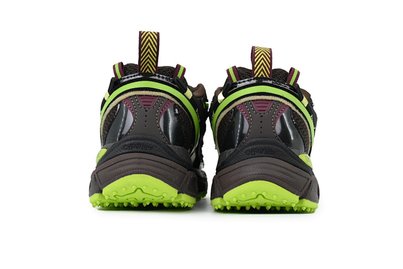 【CP3MI】黑绿色 OFFWHITE跑鞋系列 OMIA295W24 FAB00 16070 FF-WHITE Out Of Dark Green