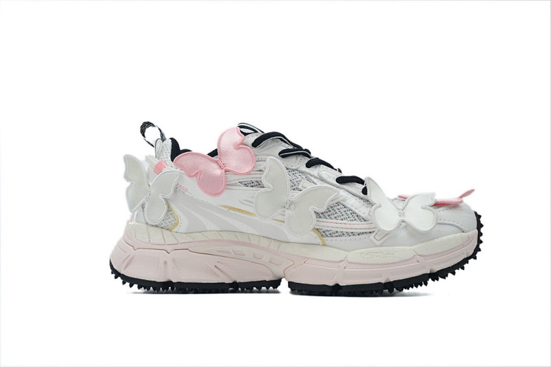 【CP3MI】粉色蝴蝶 OFFWHITE跑鞋系列 OWIA089W24 FAB00 23001 FF-WHITE Out Of Pink Butterfly