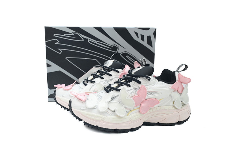 【CP3MI】粉色蝴蝶 OFFWHITE跑鞋系列 OWIA089W24 FAB00 23001 FF-WHITE Out Of Pink Butterfly