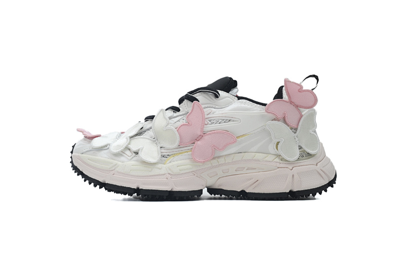 【CP3MI】粉色蝴蝶 OFFWHITE跑鞋系列 OWIA089W24 FAB00 23001 FF-WHITE Out Of Pink Butterfly