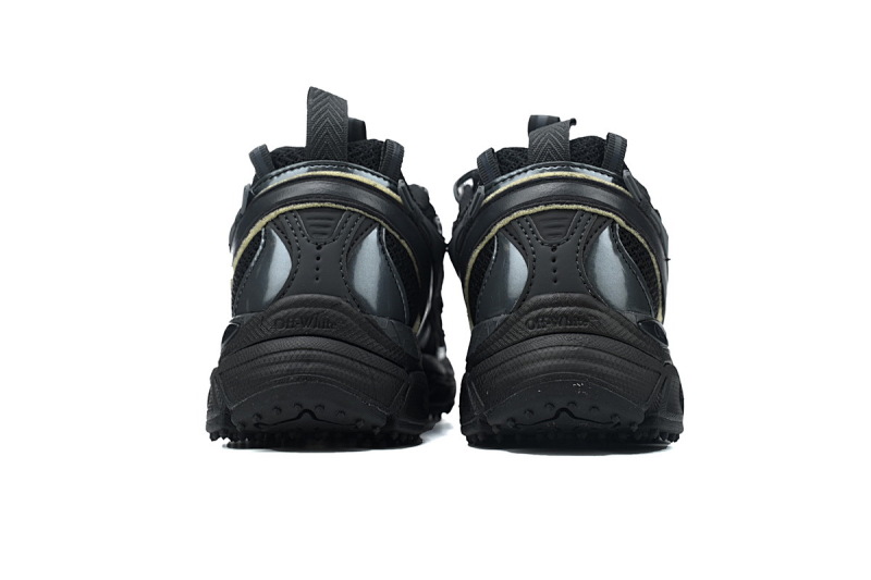 【CP3MI】黑色 OFFWHITE跑鞋系列 OMIA295C99 FAB00 11010 FF-WHITE Out Of Black
