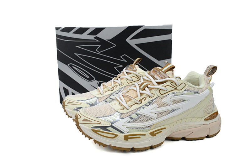 【CP3MI】浅粉棕 OFFWHITE跑鞋系列 OWIA289F24 FAB00 13C6D FF-WHITE Out Of Light pink brown