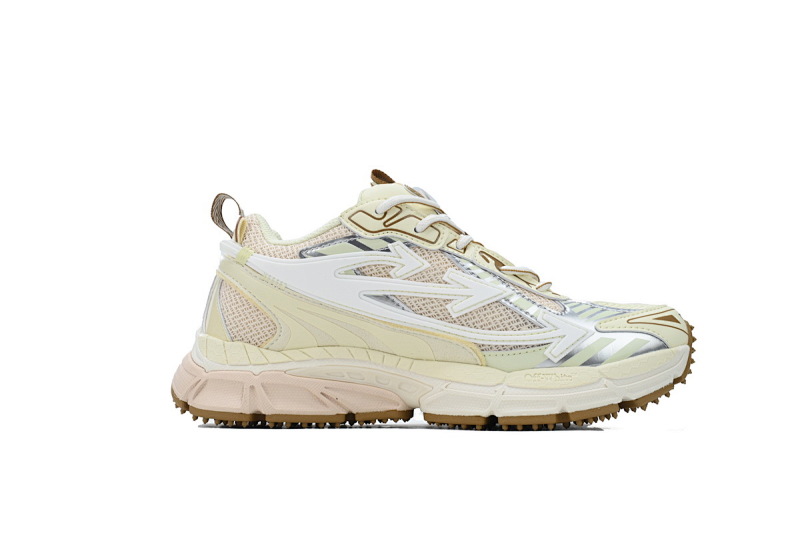 【CP3MI】浅粉棕 OFFWHITE跑鞋系列 OWIA289F24 FAB00 13C6D FF-WHITE Out Of Light pink brown