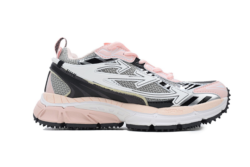 【CP3MI】粉白色 OFFWHITE跑鞋系列 OWIA289F24 FAB00 10931 FF-WHITE Pink White