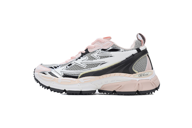 【CP3MI】粉白色 OFFWHITE跑鞋系列 OWIA289F24 FAB00 10931 FF-WHITE Pink White