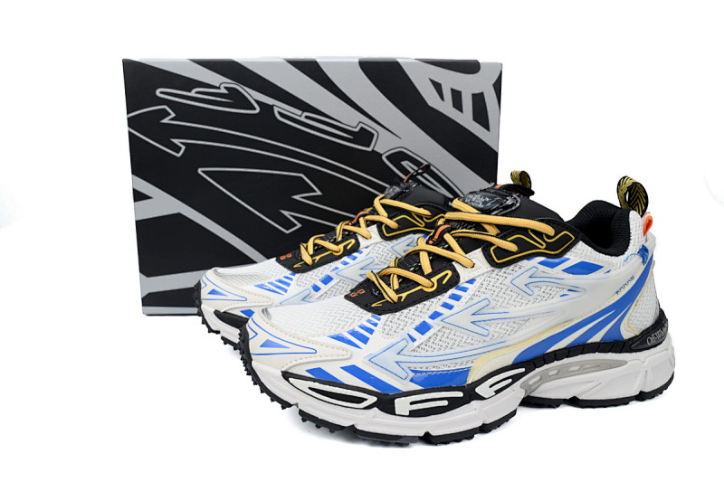 【CP3MI】浅蓝白 OFFWHITE跑鞋系列 OIIA295F24 FAB00 20945 FF-WHITE Out Of Light Blue and White