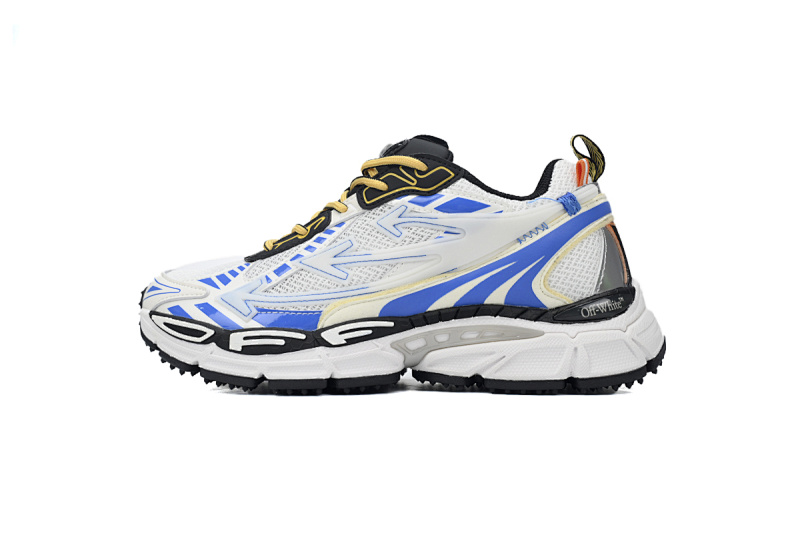 【CP3MI】浅蓝白 OFFWHITE跑鞋系列 OIIA295F24 FAB00 20945 FF-WHITE Out Of Light Blue and White