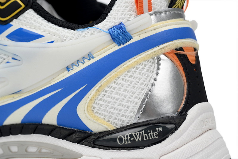 【CP3MI】浅蓝白 OFFWHITE跑鞋系列 OIIA295F24 FAB00 20945 FF-WHITE Out Of Light Blue and White