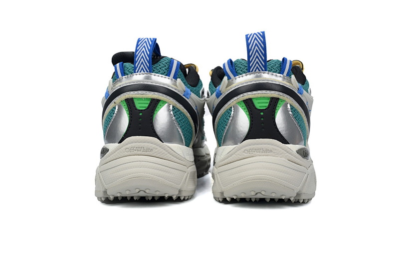 【CP3MI】绿色 OFFWHITE跑鞋系列 OIIA295F24 FAB00 10008 FF-WHITE Out Of Blue Green