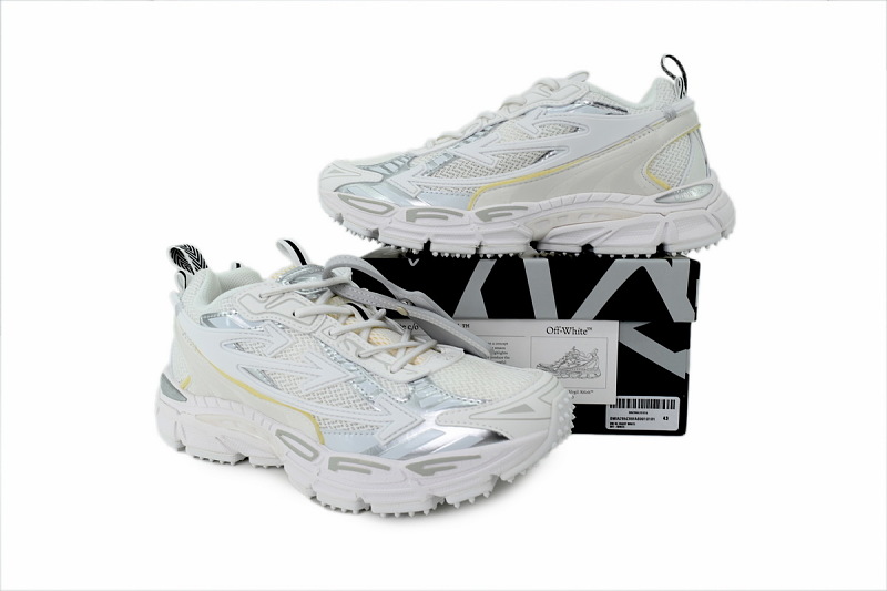 【CP3MI】白色 OFFWHITE跑鞋系列 OIIA295C99 FAB001 0101  FF-WHITE Out Of Blue White