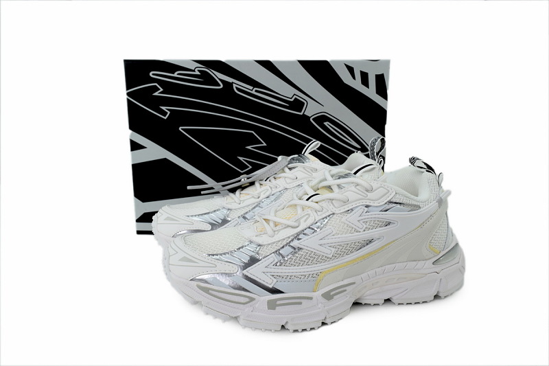 【CP3MI】白色 OFFWHITE跑鞋系列 OIIA295C99 FAB001 0101  FF-WHITE Out Of Blue White