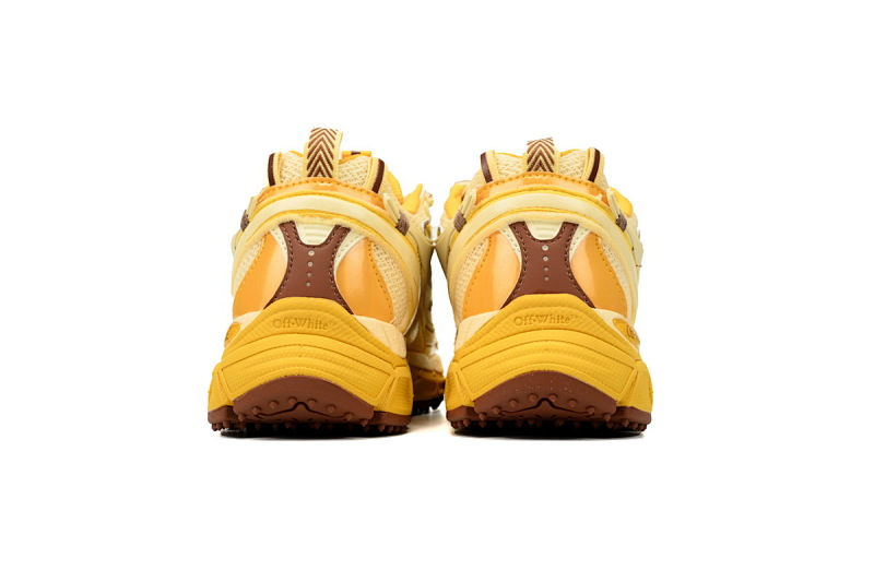 【CP3MI】奶黄色 OFFWHITE跑鞋系列 OIIA295F24 FAB002 200A FF-WHITE Out Of Blue Milk Yellow