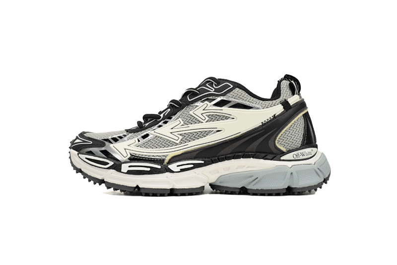 【CP3MI】银白色 OFFWHITE跑鞋系列 OIIA289C99 FAB001 0510 FF-WHITE Out Of Blue Silver white