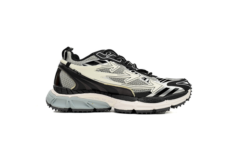 【CP3MI】银白色 OFFWHITE跑鞋系列 OIIA289C99 FAB001 0510 FF-WHITE Out Of Blue Silver white