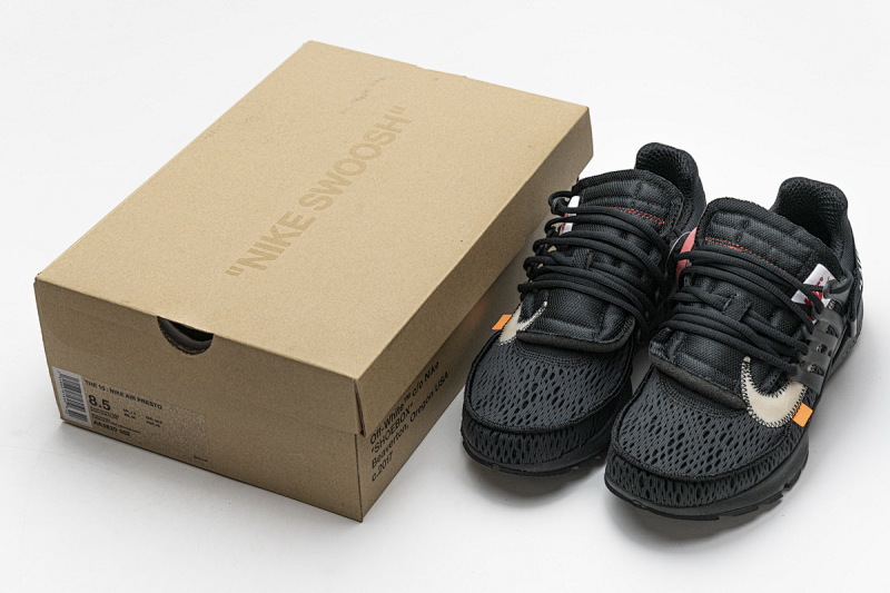 【CA3OW】全黑OW 纯原版耐克王联名跑鞋 AA3830-002 OFF-WHITE x Nike Air Presto Black