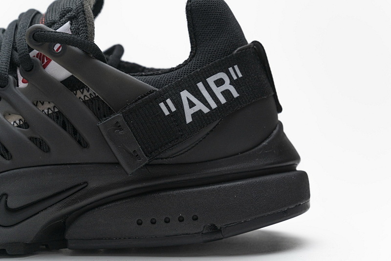 【CA3OW】全黑OW 纯原版耐克王联名跑鞋 AA3830-002 OFF-WHITE x Nike Air Presto Black