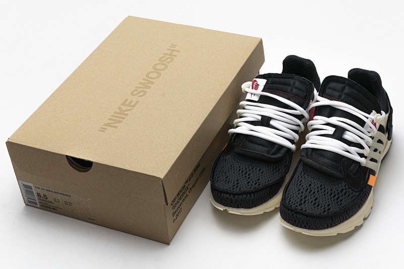【CA3OW】黑米OW 纯原版耐克王联名跑鞋 AA3830-001 OFF-WHITE x Nike Air Presto