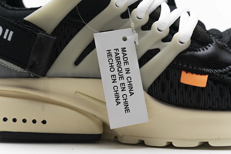 【CA3OW】黑米OW 纯原版耐克王联名跑鞋 AA3830-001 OFF-WHITE x Nike Air Presto